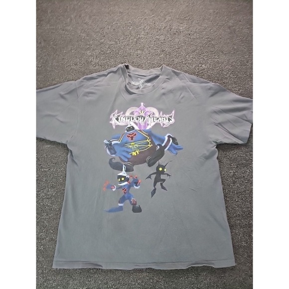 Disney Other - Vintage Kingdom Hearts Disney Shirt Mens Xl Game sora heartless shadows Y2k